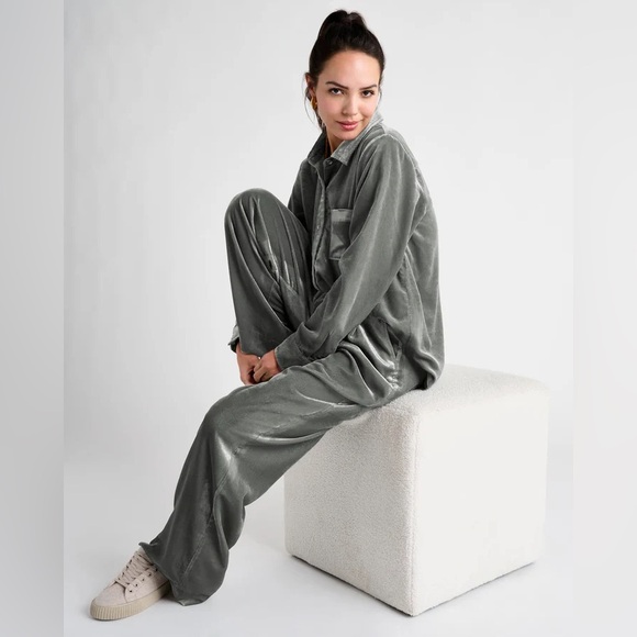 NWT Splendid Irene Velvet Trousers Pants Sz 10 - Picture 3 of 14